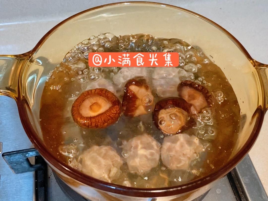 【晚餐【潮汕牛肉丸粉絲湯】q彈肉丸湯,超下飯的做法視頻_做法步驟】