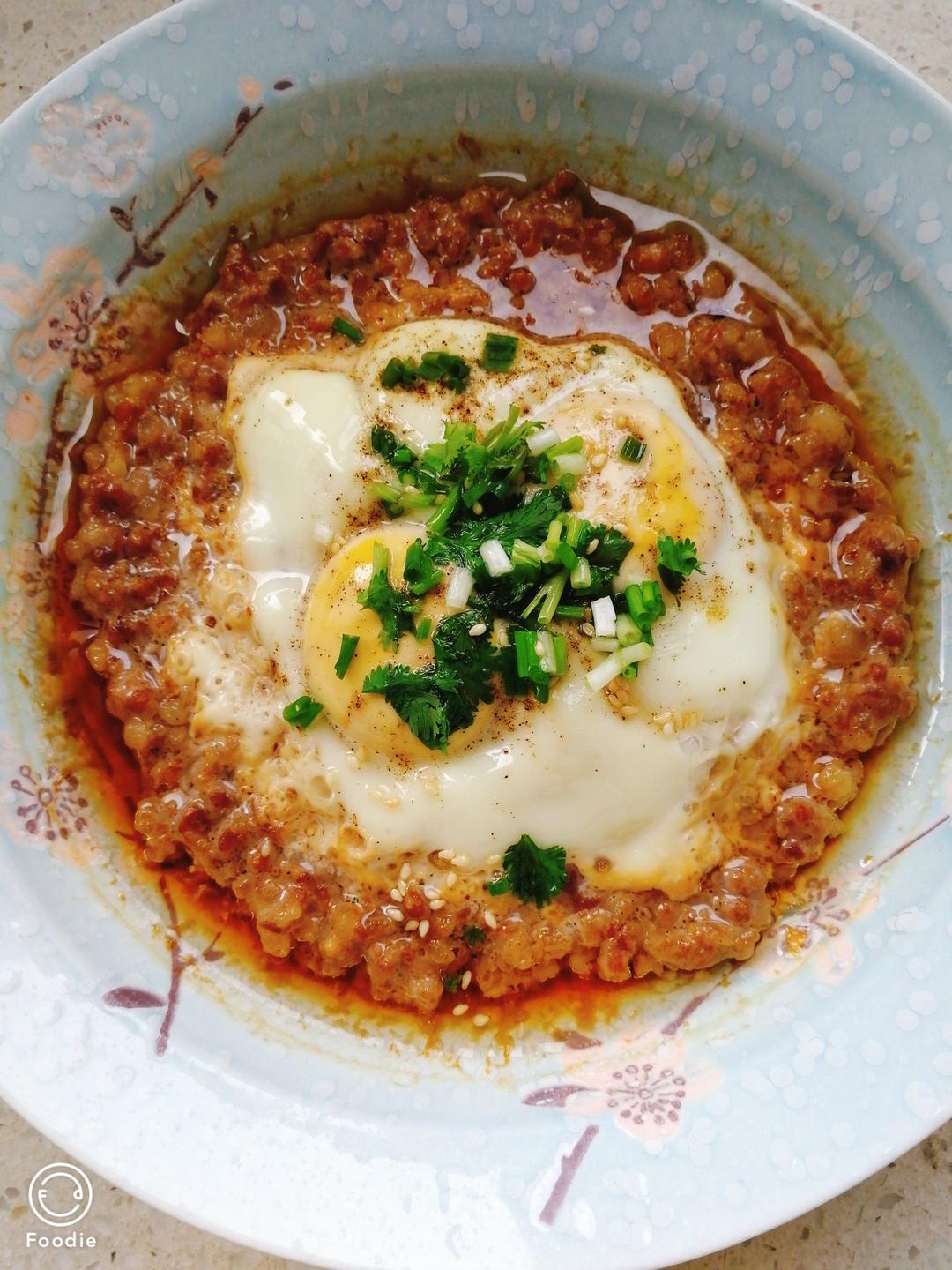 佳麻麻的小厨房做的肉馅蒸蛋