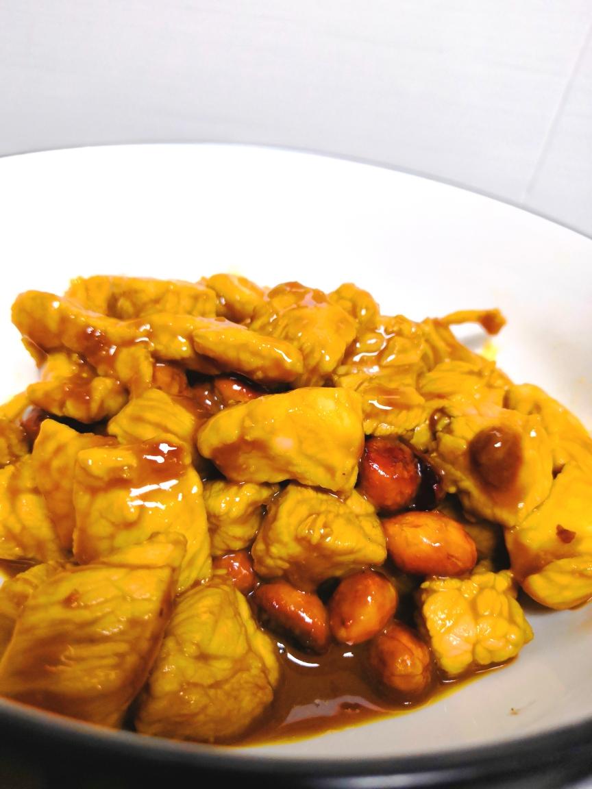 翻滚吧！花生君  快手菜花生炒肉丁