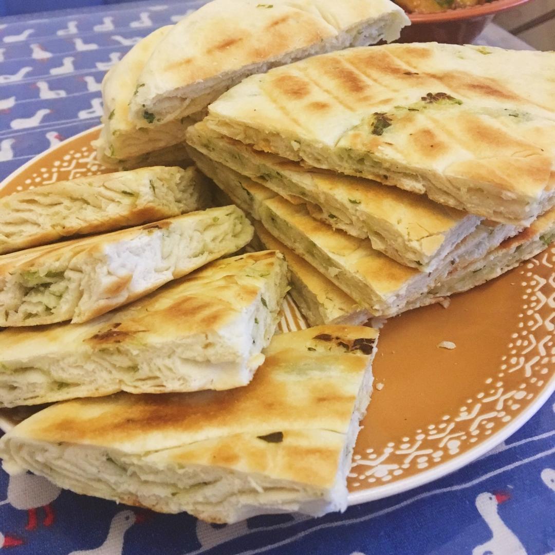 卯兔丁叮做的发面葱油饼