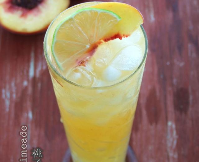 桃子青柠汁 Peach Limeade的做法