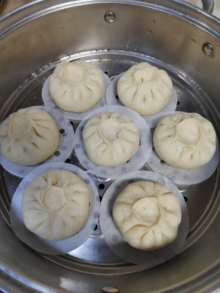 松软包子/馒头通用做法(一次发酵)
