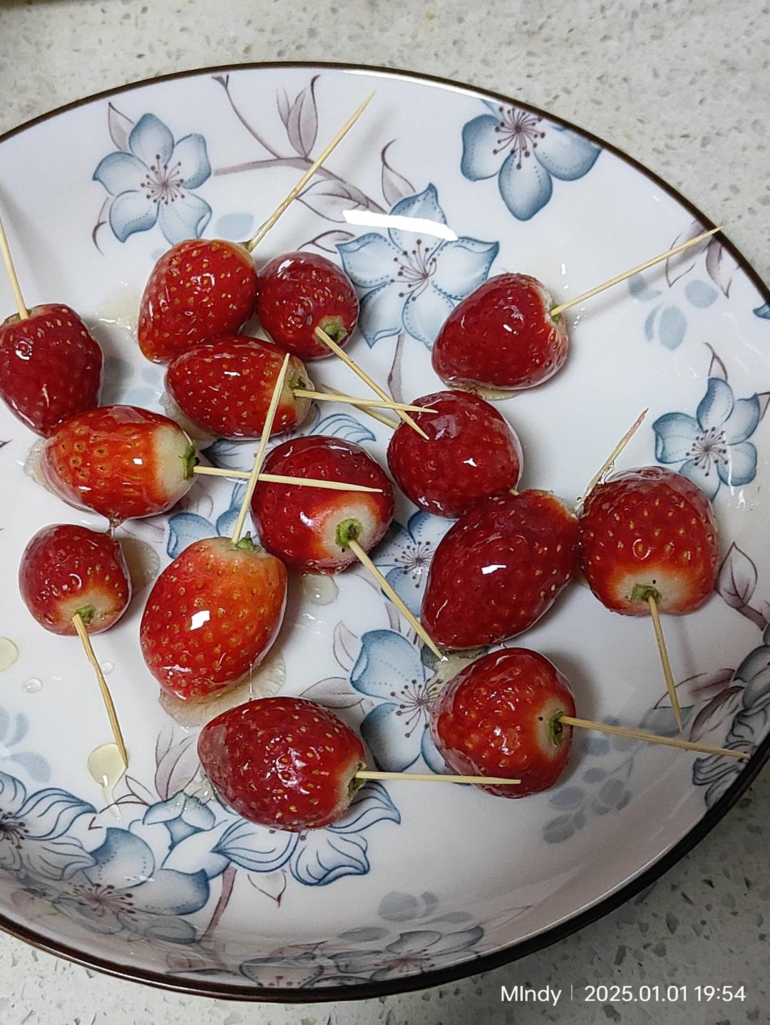 冰糖草莓🍓（从未失败过）