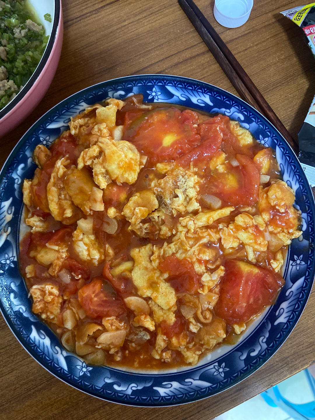 西红柿炒鸡蛋