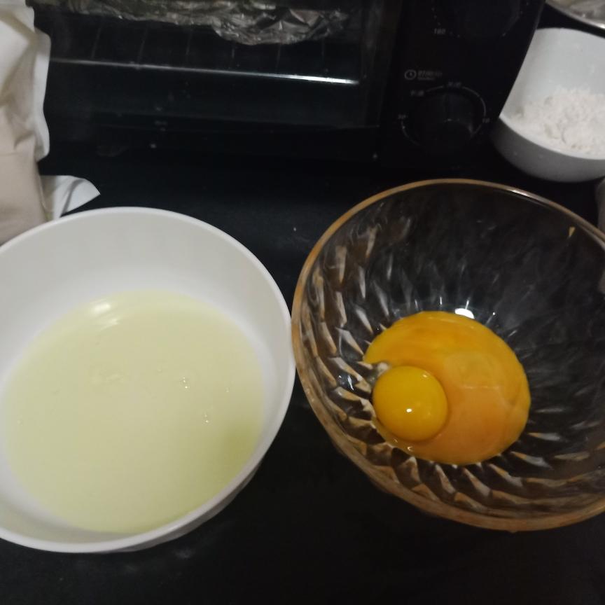 纯奶手撕吐司的做法 步骤1