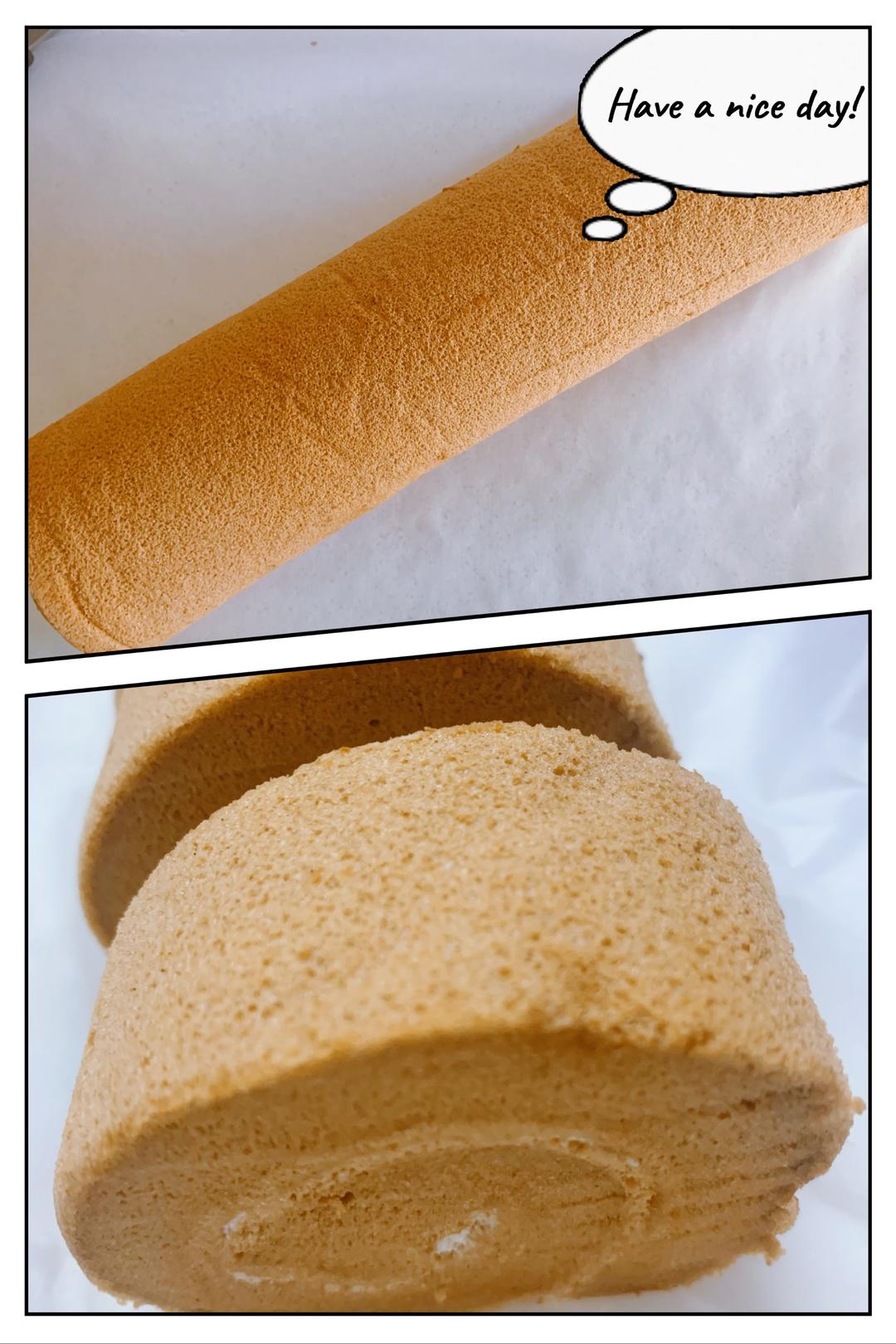 可可粉瑞士卷（毛巾卷）