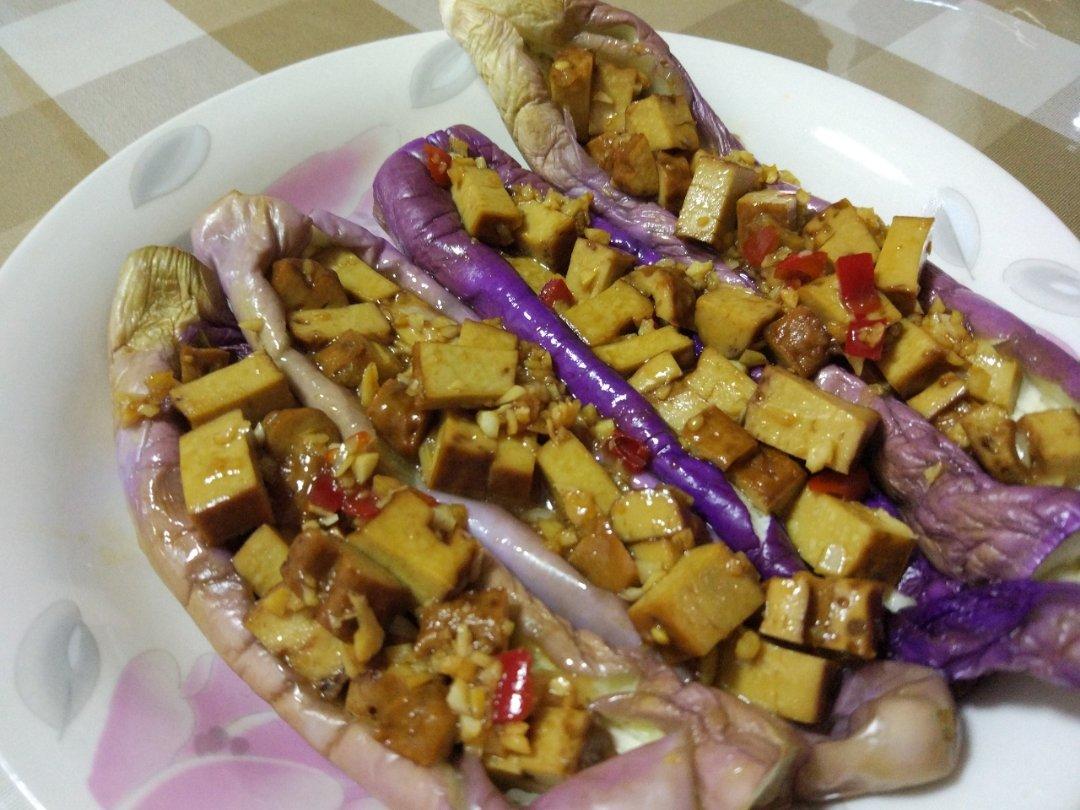 【微波炉烤茄子】