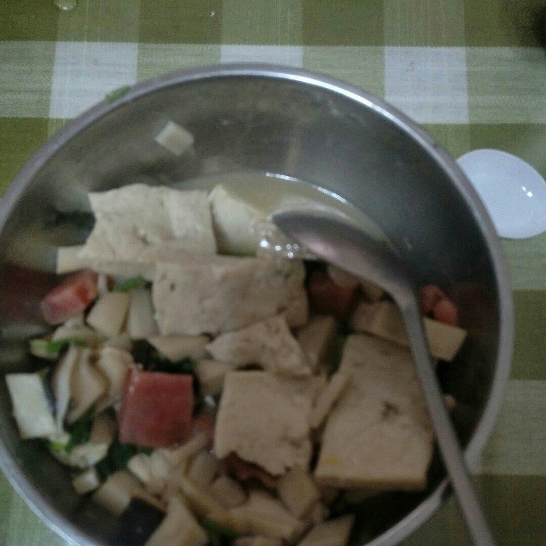 豆腐蘑菇汤