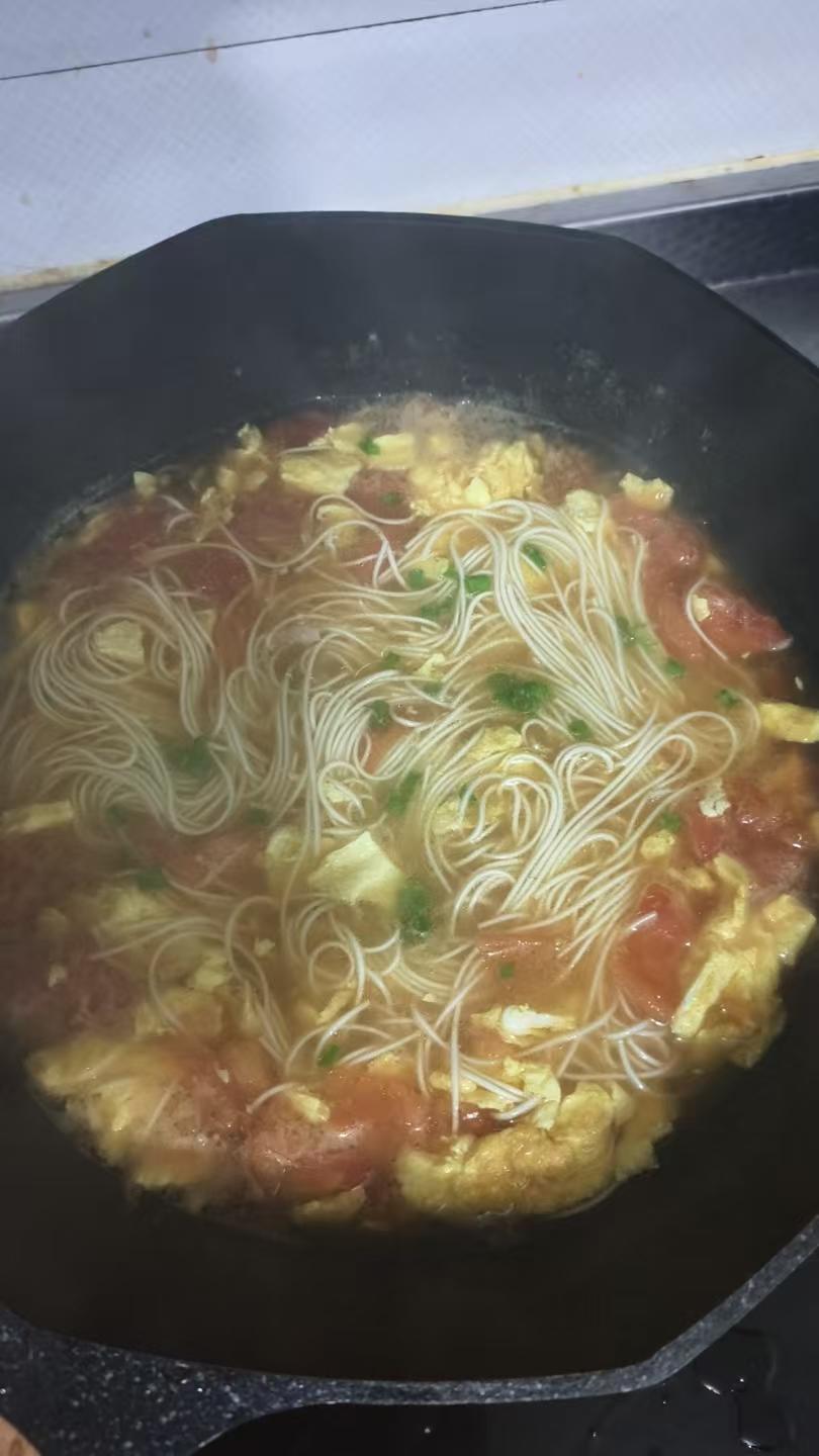 十来分钟做好/番茄鸡蛋面🍜