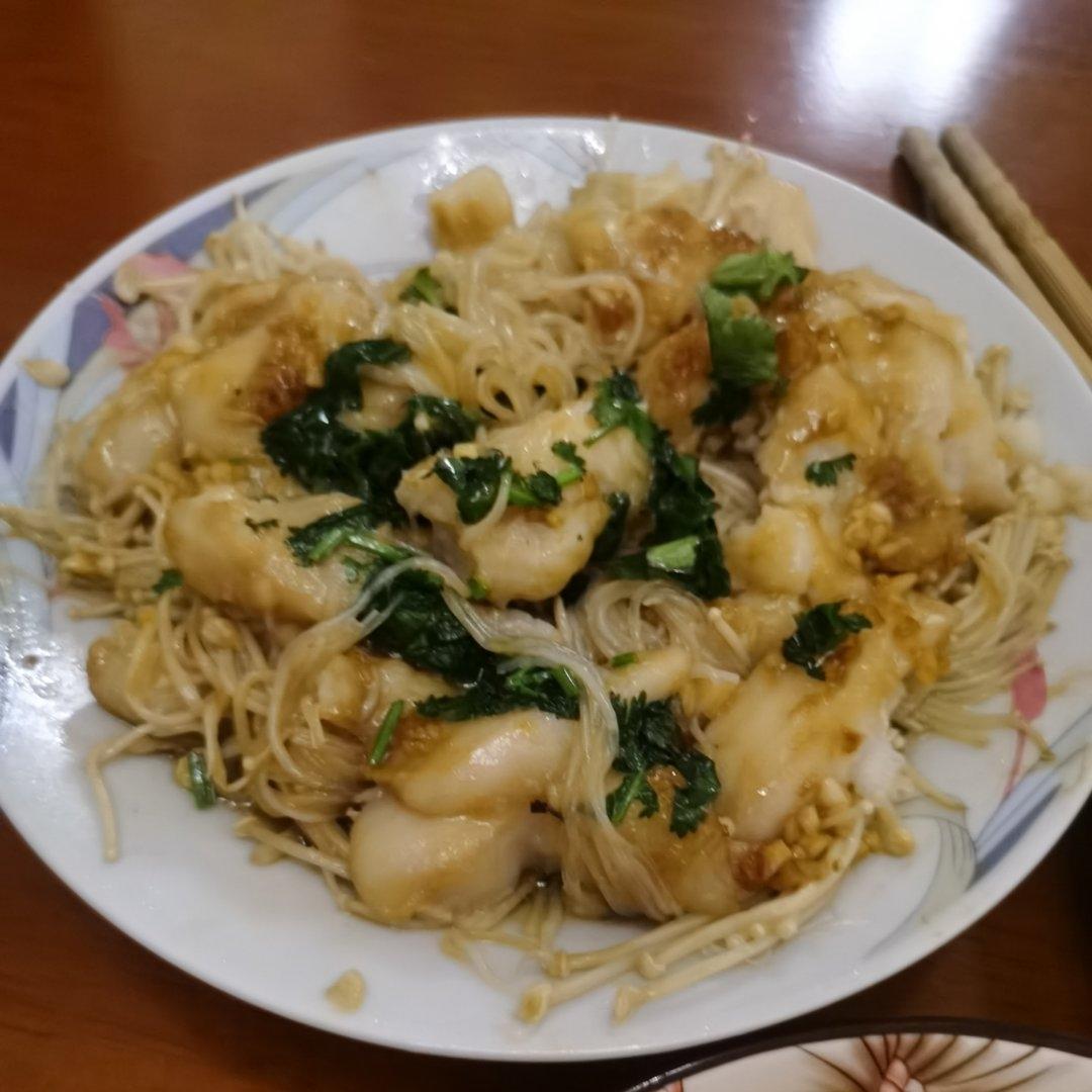 🔥吃不胖❗️蒜蓉粉丝龙利鱼❗️