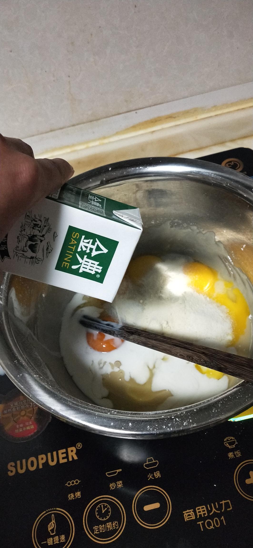 纯奶手撕吐司的做法 步骤1
