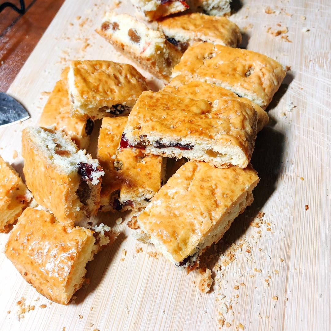 蔓越莓葡萄干酥饼
