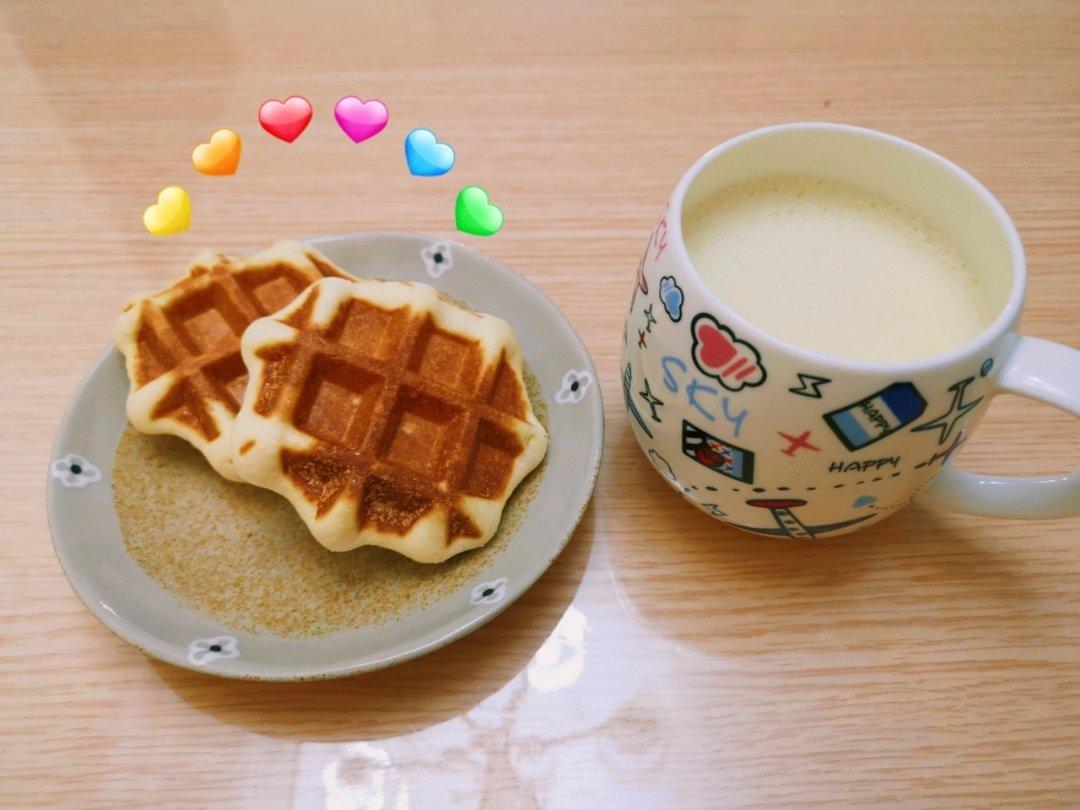 无油低糖华夫饼（酵母版）