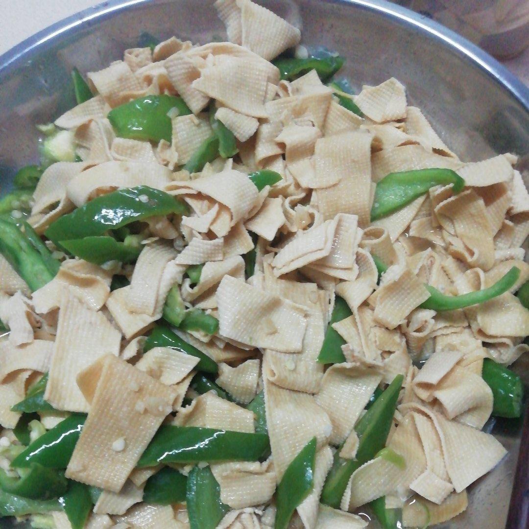 青椒豆皮