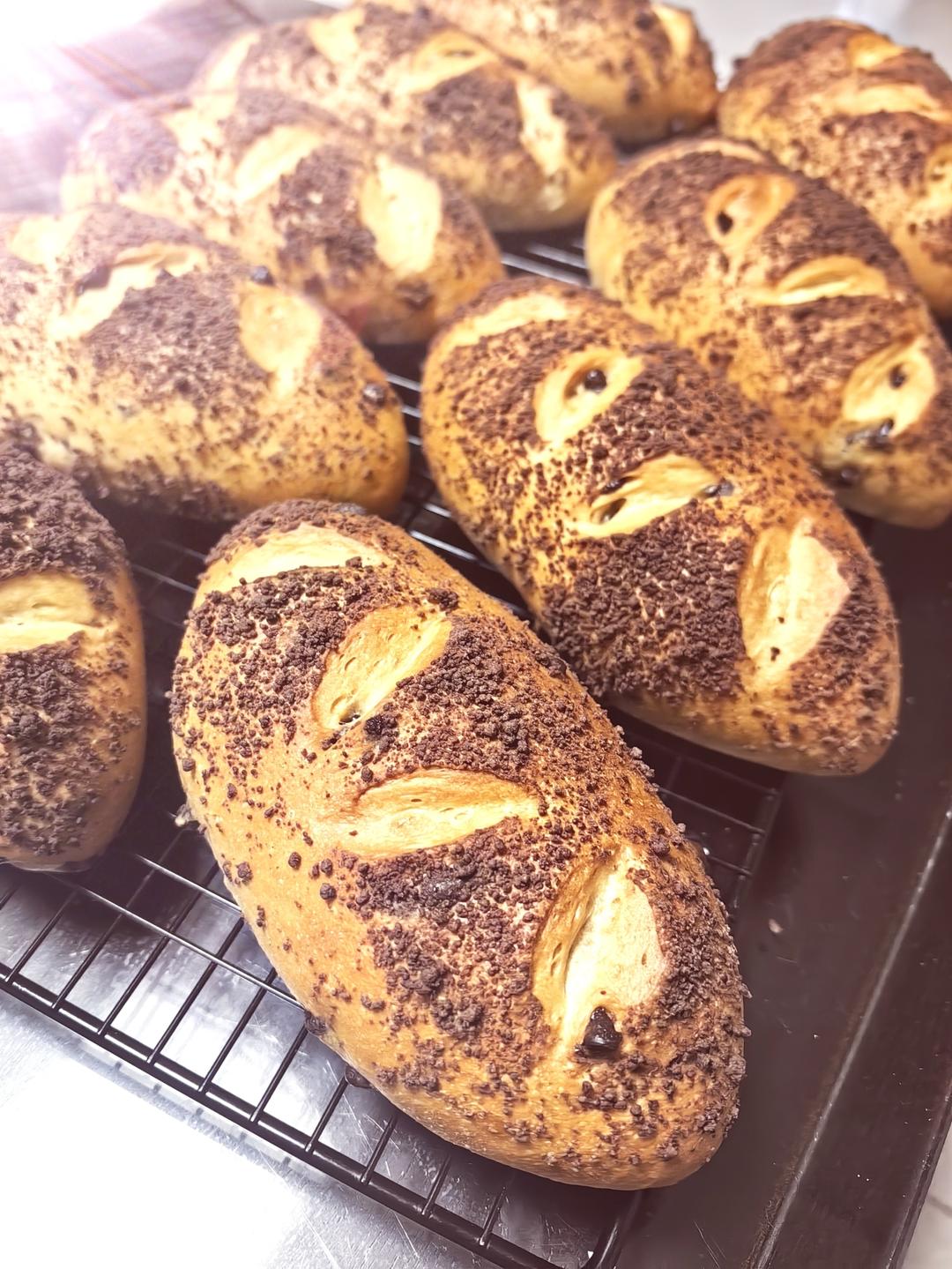 超浓郁、巨好吃~咖啡巧克力软欧