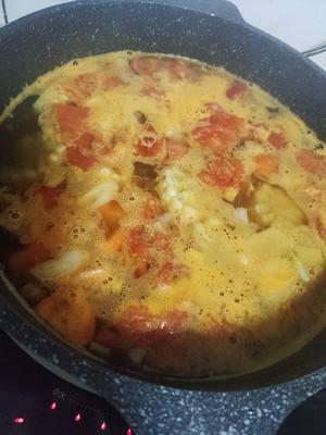 番茄玉米胡萝卜汤        （减肥餐）的做法 步骤4