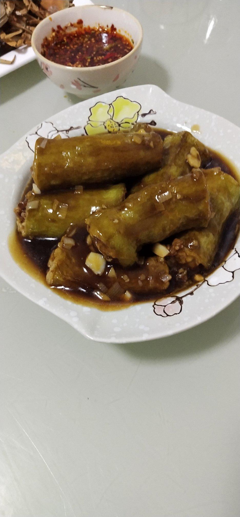 肉酿虎皮青椒