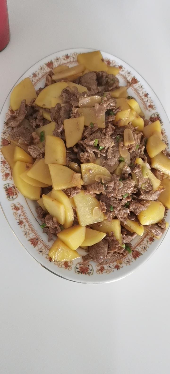 比饭店还好吃的黑椒牛肉土豆片（聚餐首选）