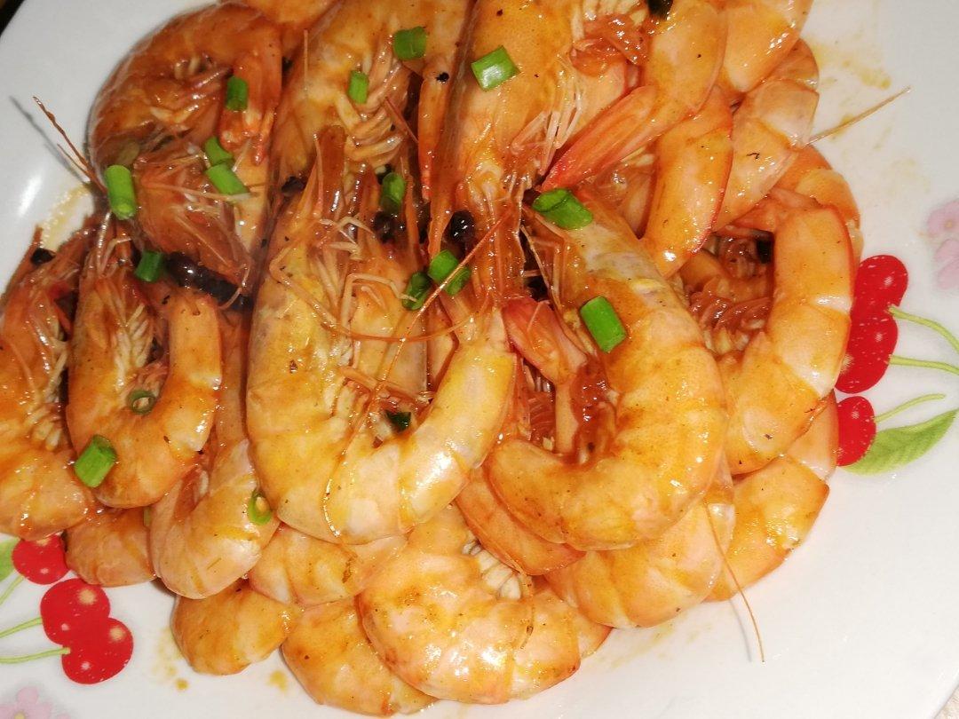 黄晓明茄汁大虾－中餐厅