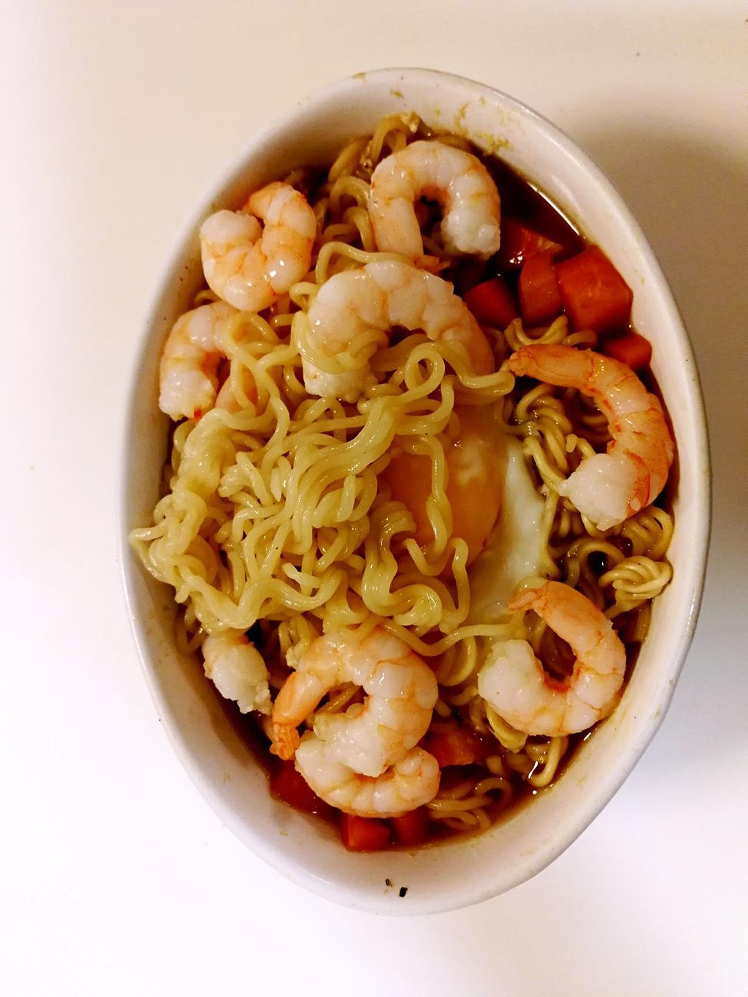 奥运冠军李小鹏的方便面做法（搬运来的）