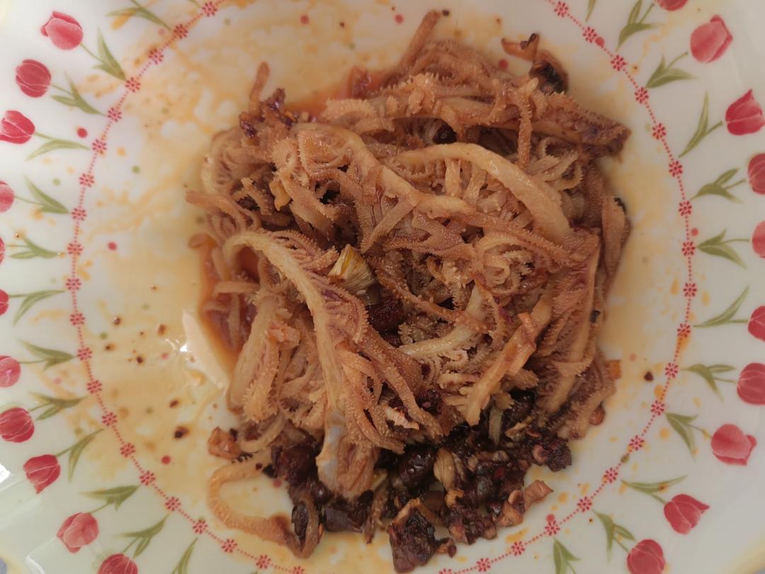 简单又下饭的油泼牛百叶