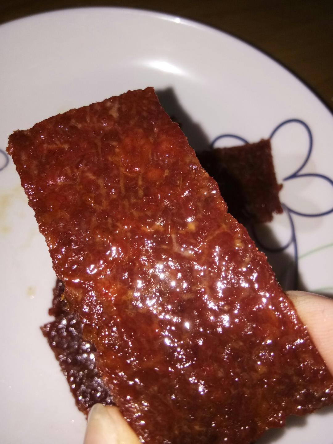 自制超好吃的—蜜汁猪肉脯