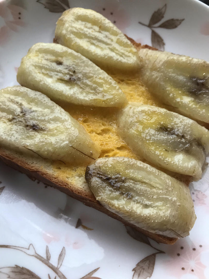 好吃到哭的香蕉烤吐司❗️酥脆香甜❗️零失败❗️