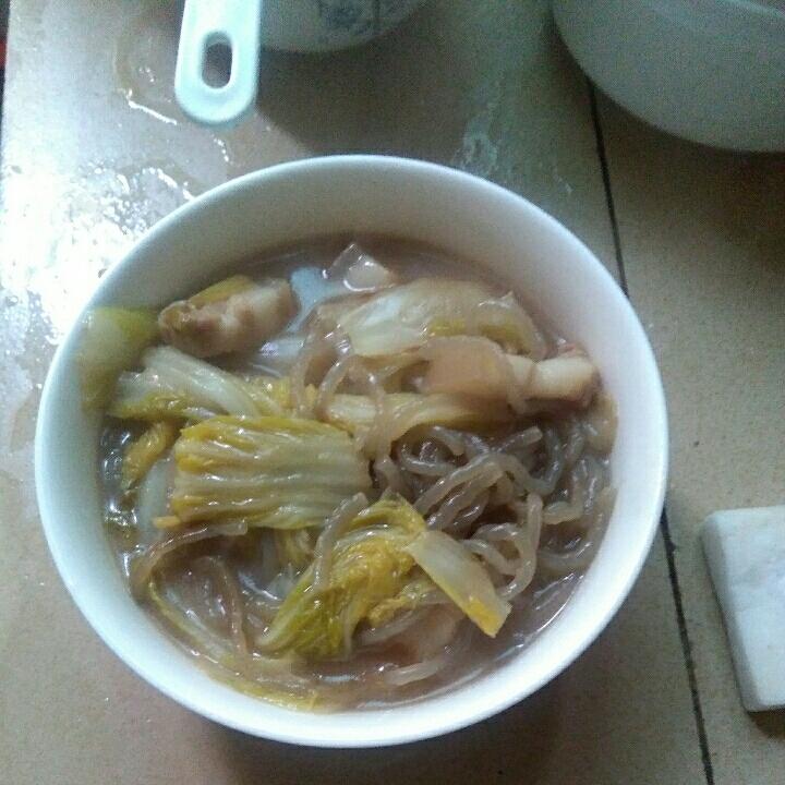 猪肉白菜炖粉条