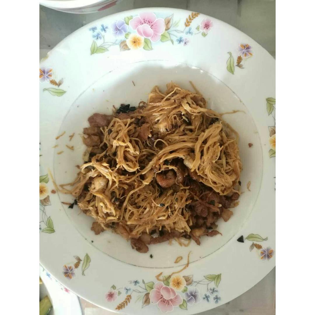 肉末金针菇