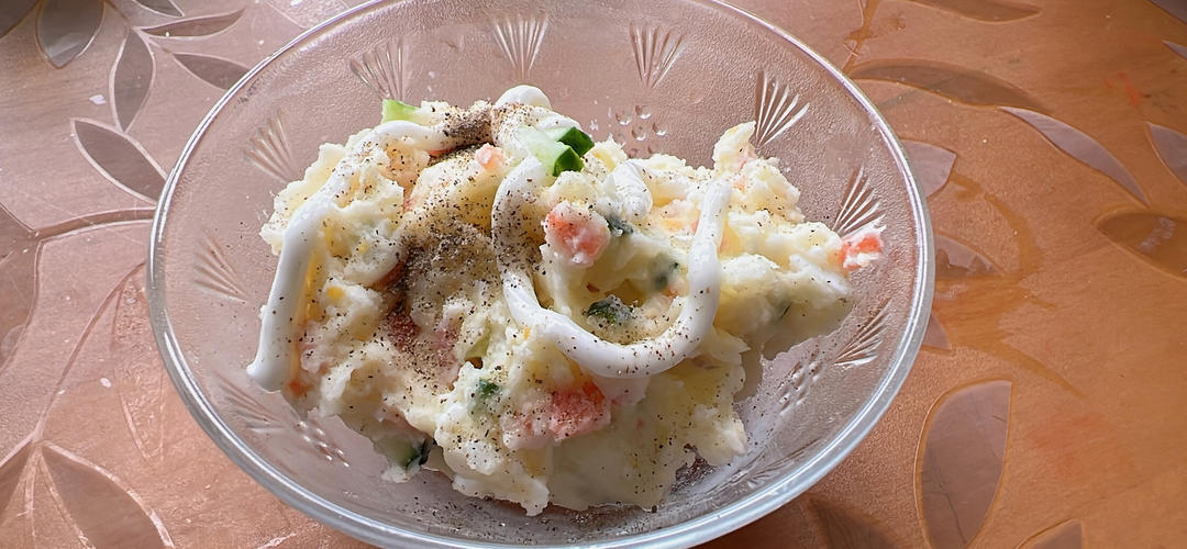 零失败!好吃到舔盘的土豆泥沙拉，饱腹感十足！