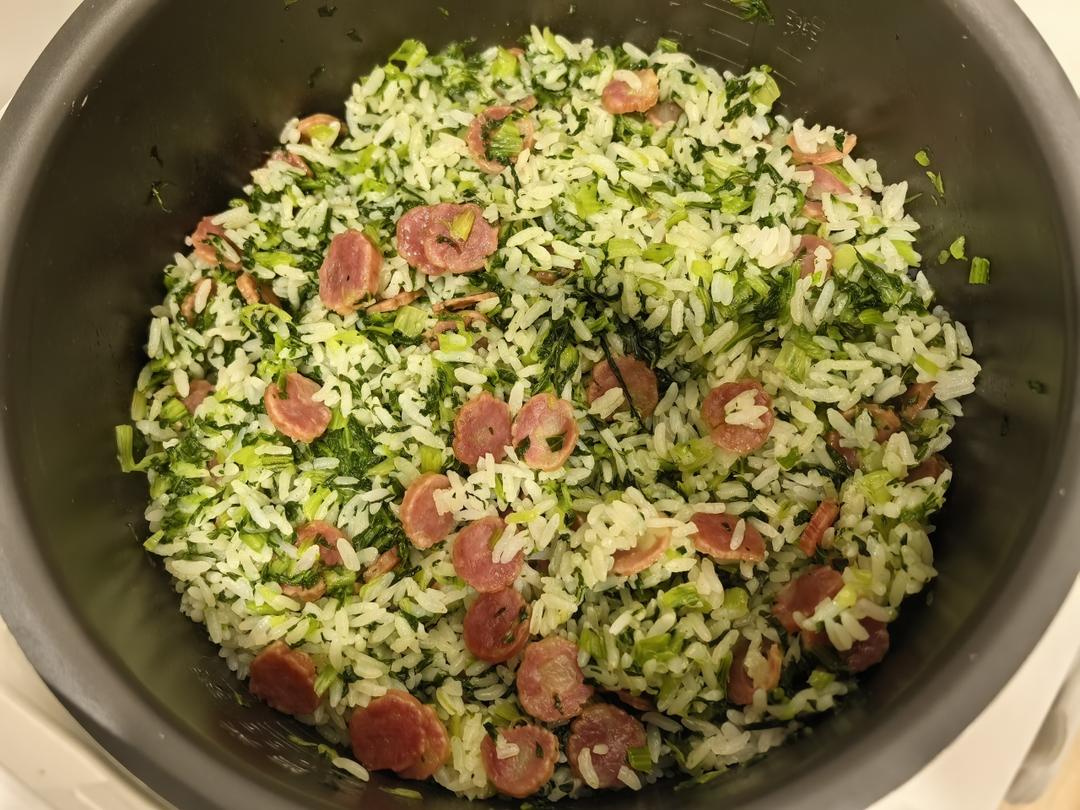 上海菜饭/上海咸酸饭（电饭煲版）