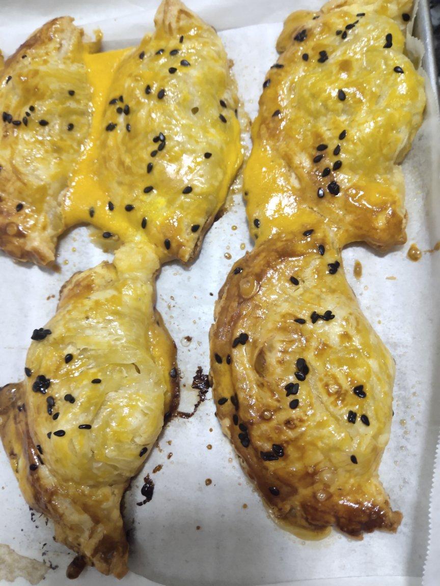 简易版蛋挞皮香蕉派