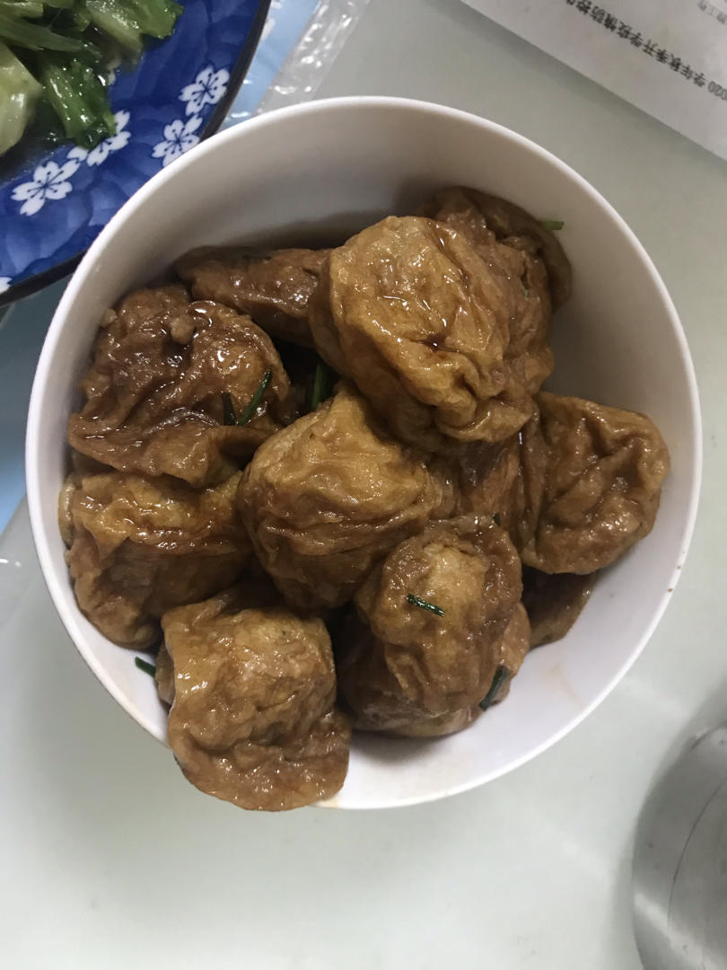 【上海本帮菜】油面筋塞肉（汤汁超下饭）