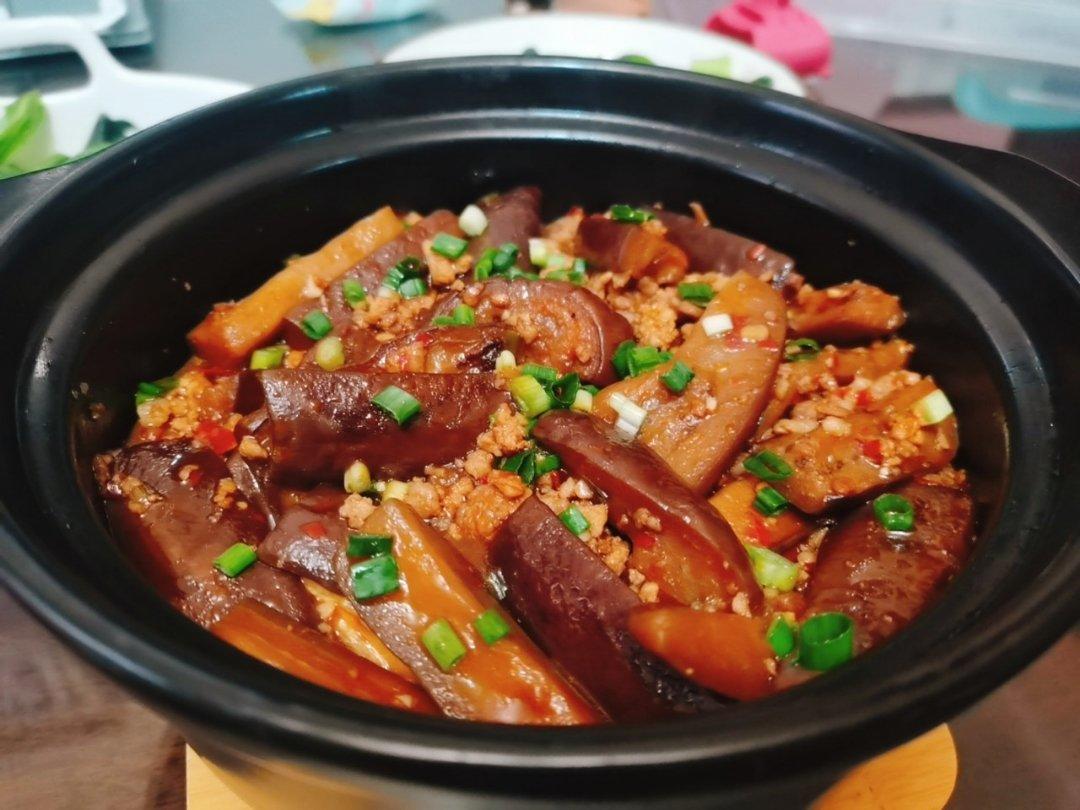 开胃下饭菜！巨简单的家常鱼香茄子煲