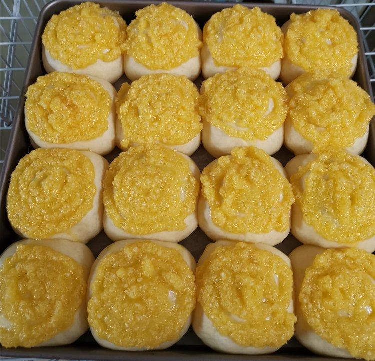 椰蓉餐包（一次发酵，玉米油版，或黄油）