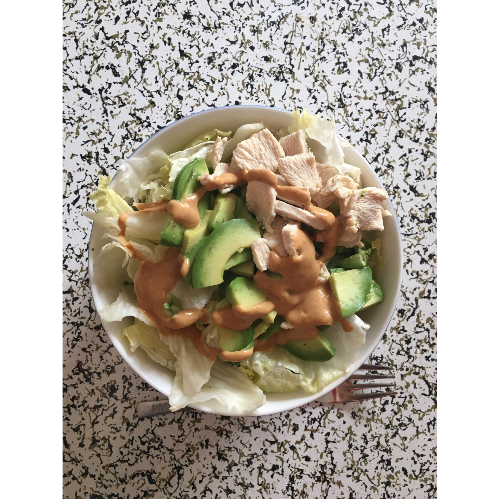 减脂期鸡胸沙拉