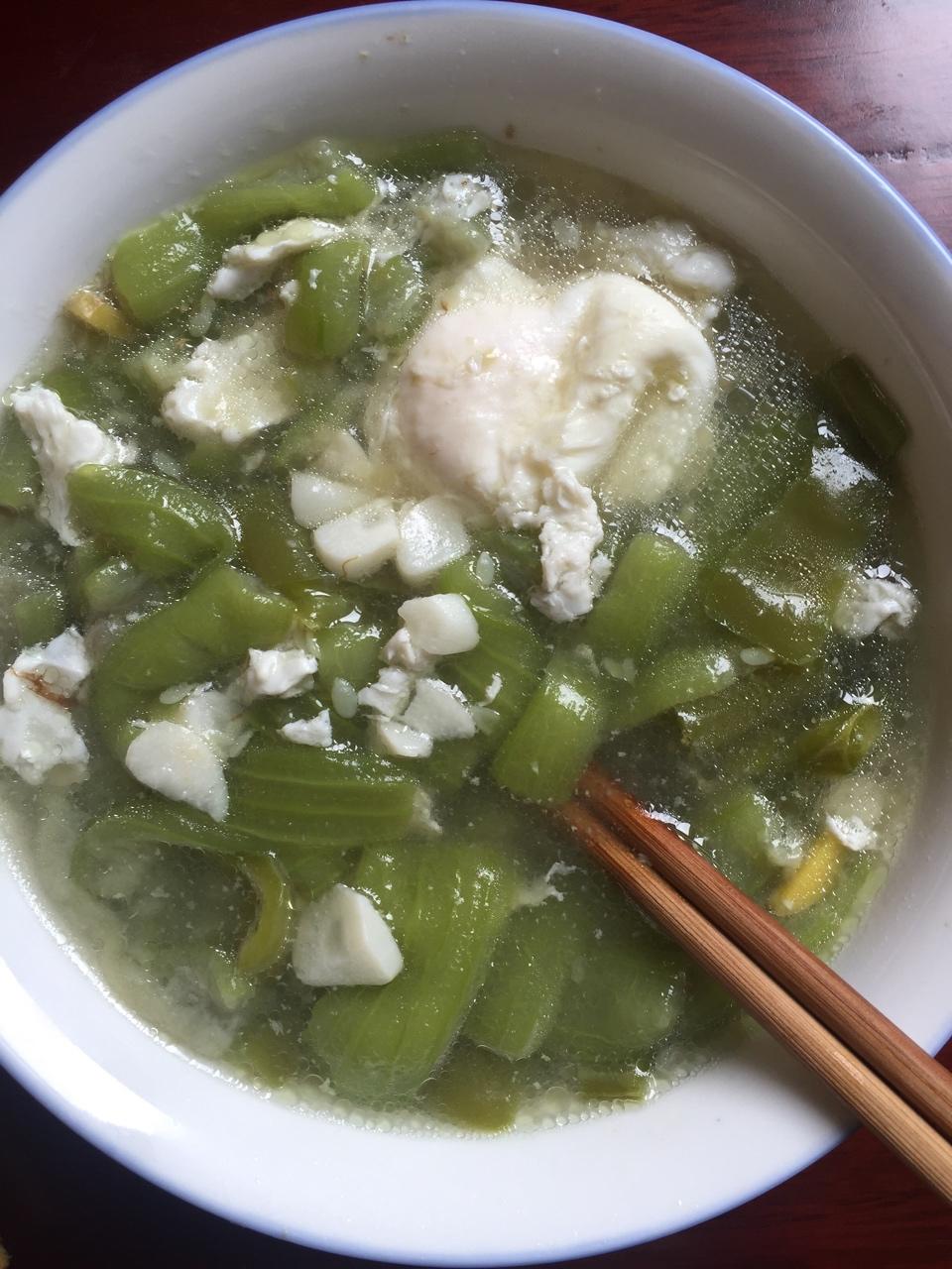 丝瓜蛋汤