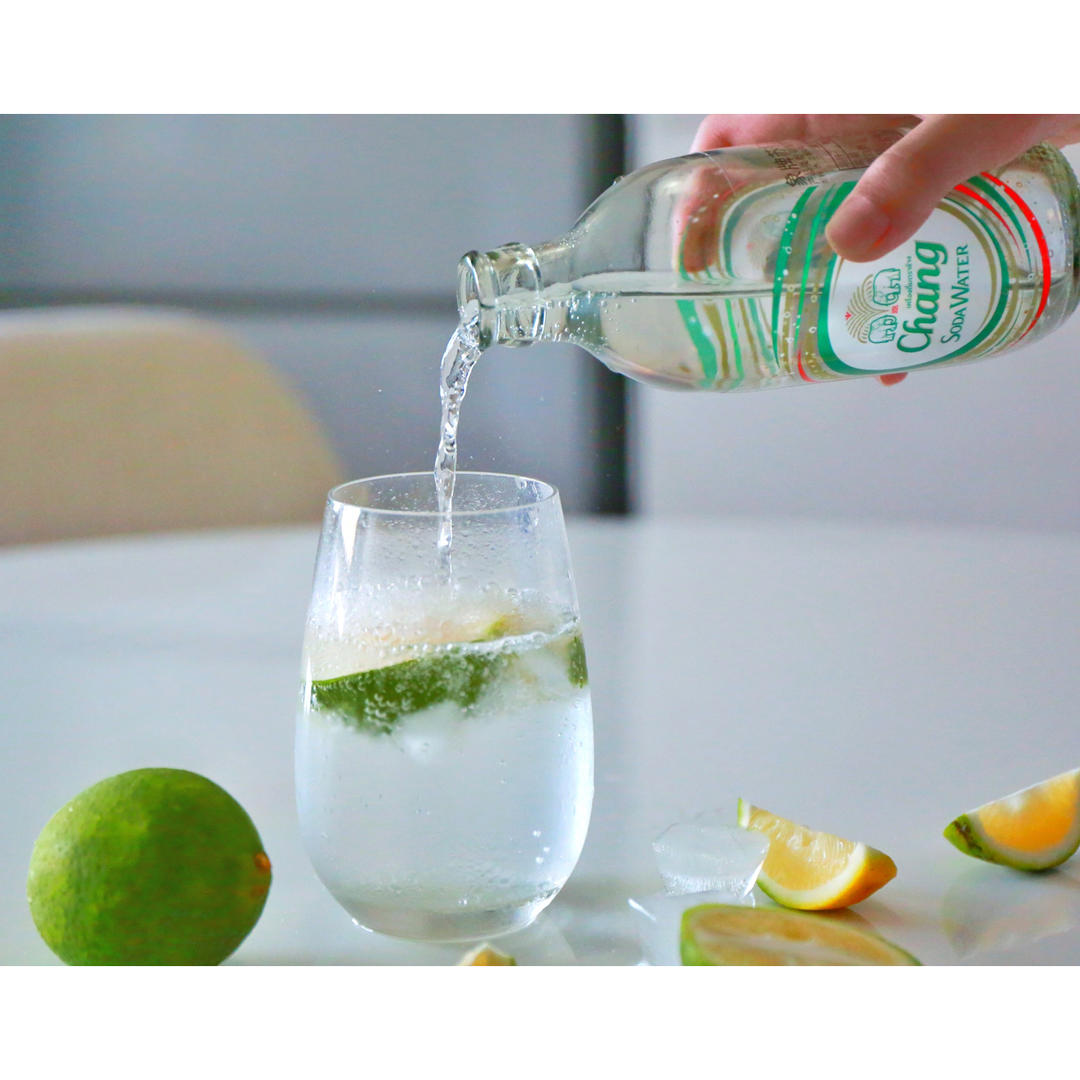 青柠青桔苏打水