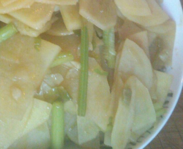 芹菜土豆片