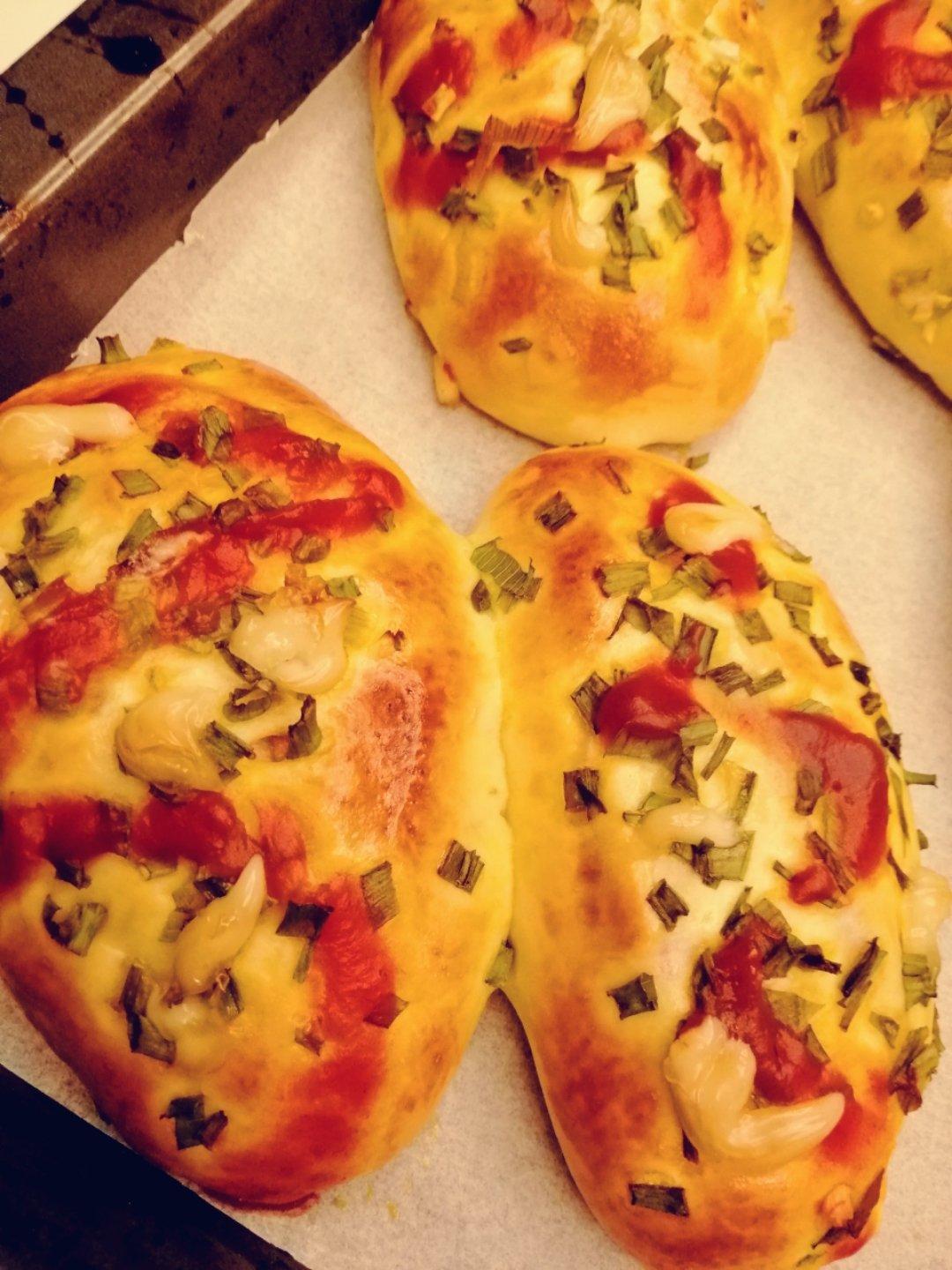 香葱火腿肉松面包