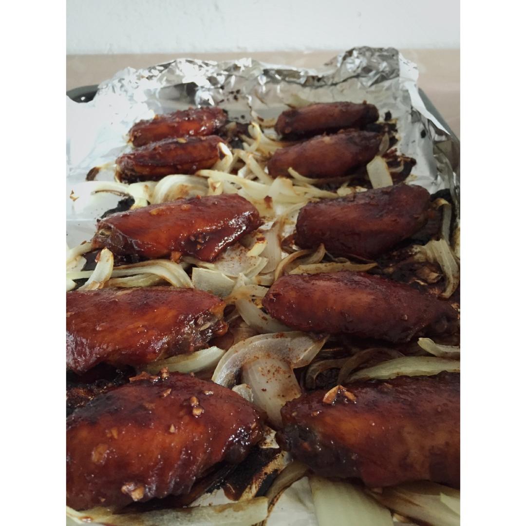 烤箱孜然烤鸡翅