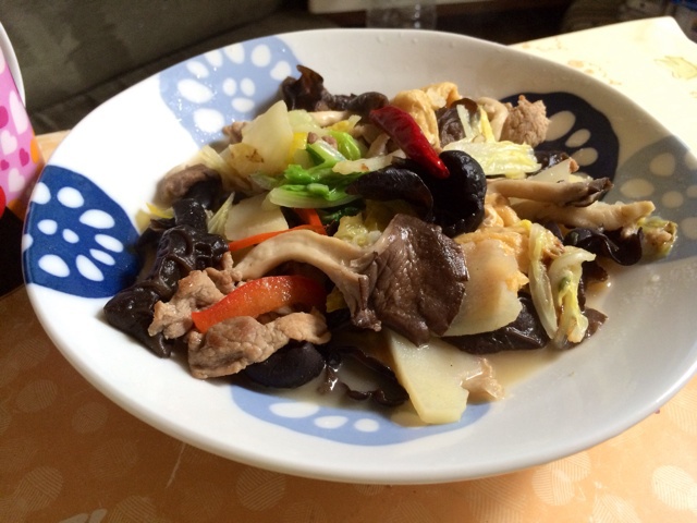 白菜炖土豆
