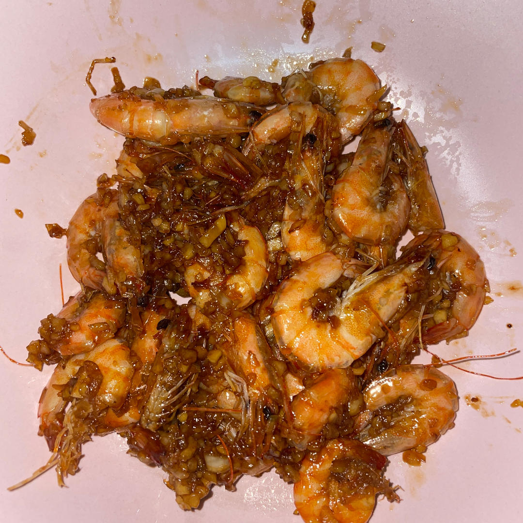 蒜蓉炒大虾