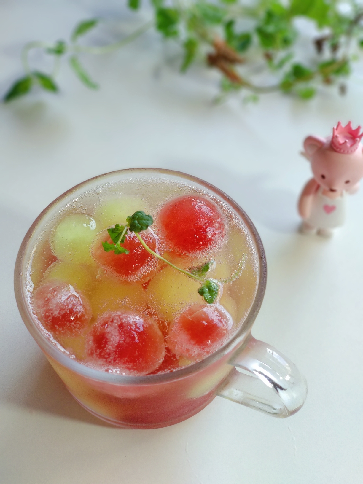 网红葡萄冰蔓越莓果汁饮的做法