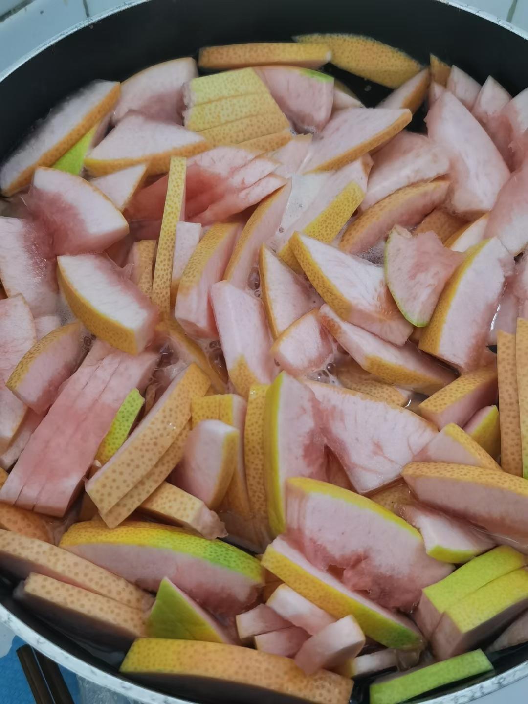 超简单的柚子糖