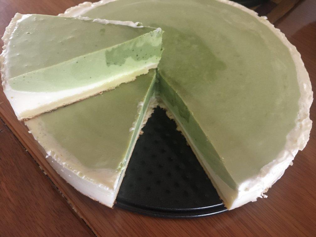 渐变抹茶慕斯蛋糕：我Amanda带着既美又作的抹茶甜点又来了！【曼食慢语】