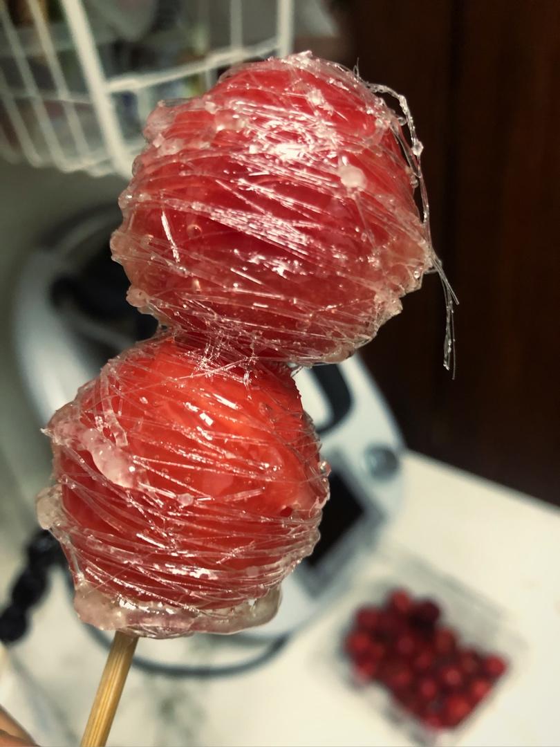 冰糖葫芦，来拉丝呀
