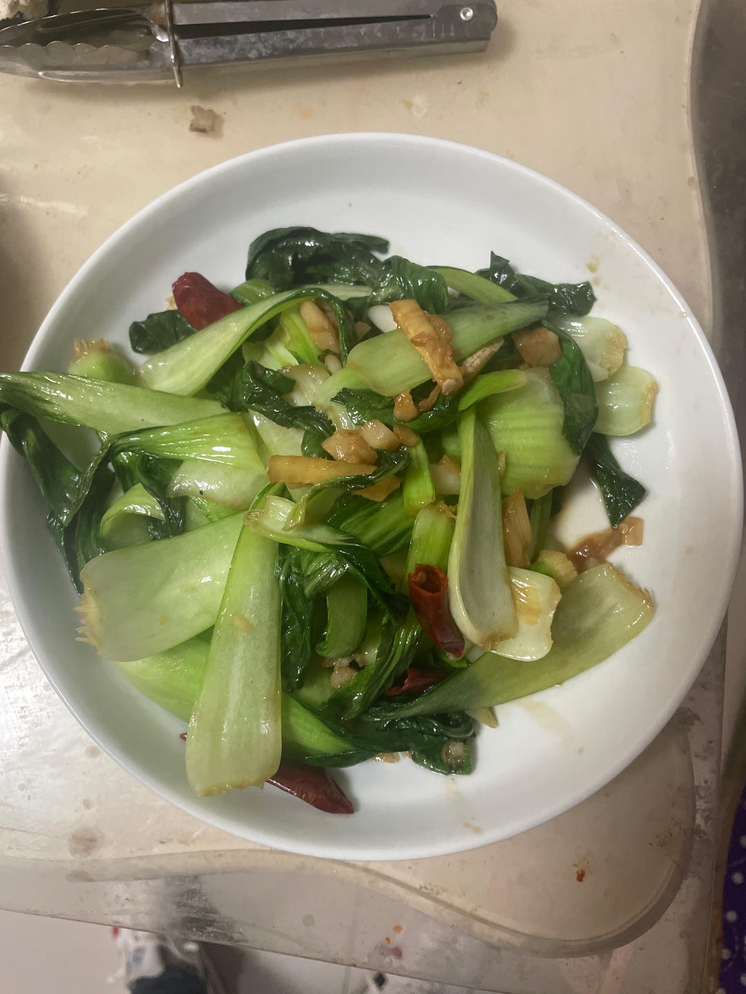 五分钟素炒小青菜🥗下饭低热量