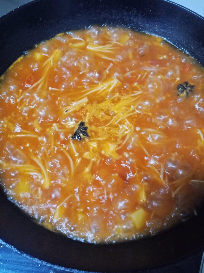 超开胃的番茄土豆肥牛汤‼️下米饭无敌了