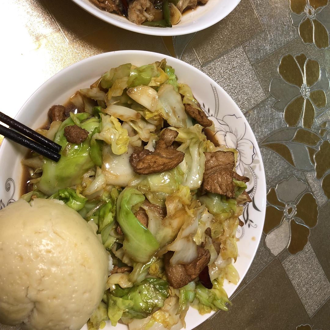 干锅手撕包菜